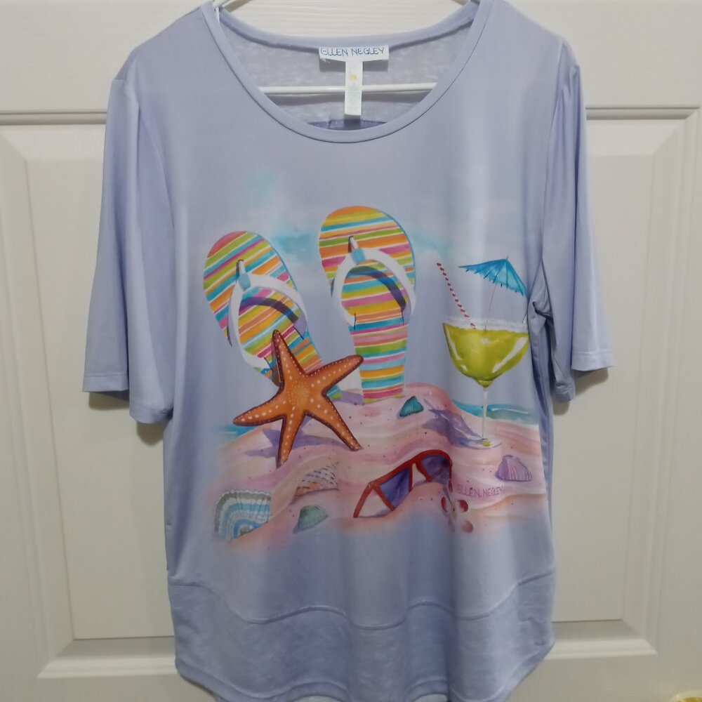 Ellen Negley Beach Top Coverall